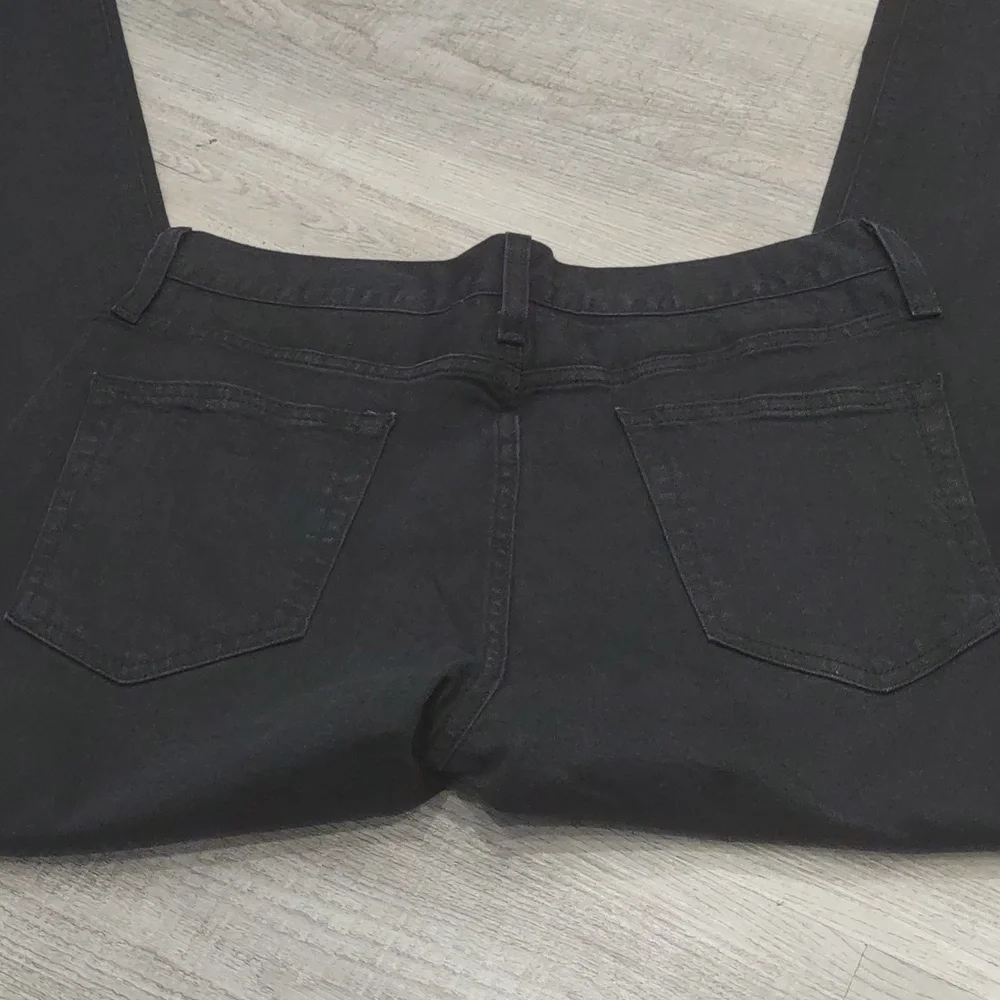 Cremieux Black Straight Denim Pants Jeans Stretch Men's 30 W 32 L - Picture 6 of 10